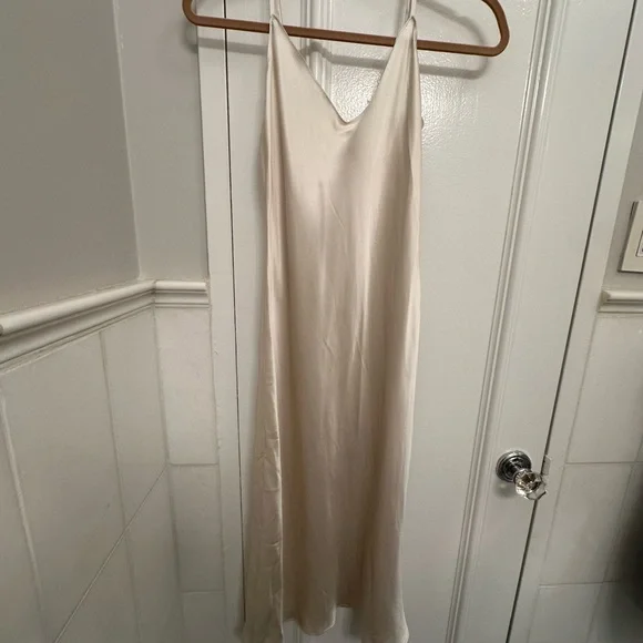 NWOT Sablyn Taylor Slip Dress in Prism (Beige) size XS - Picture 7 of 7